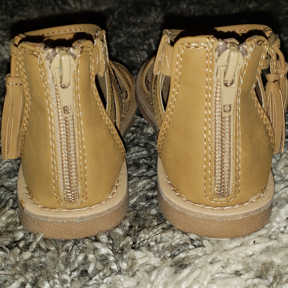 Cupcake Couture girls gladiator sandals sz 10 - Picture 2 of 5